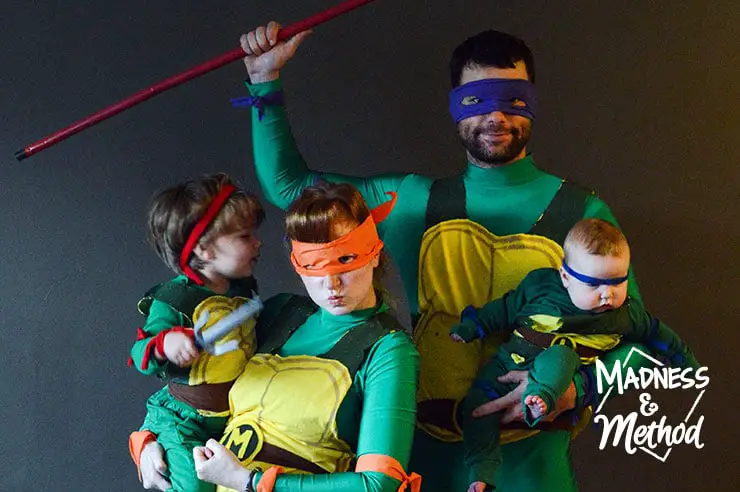 Kids Child Raphael T-Shirt - Teenage Mutant Ninja Turtles Size S/M Halloween Costume Leaf/green/festive/green