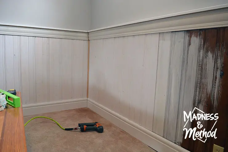Install Tongue Groove Panelling Madness Method