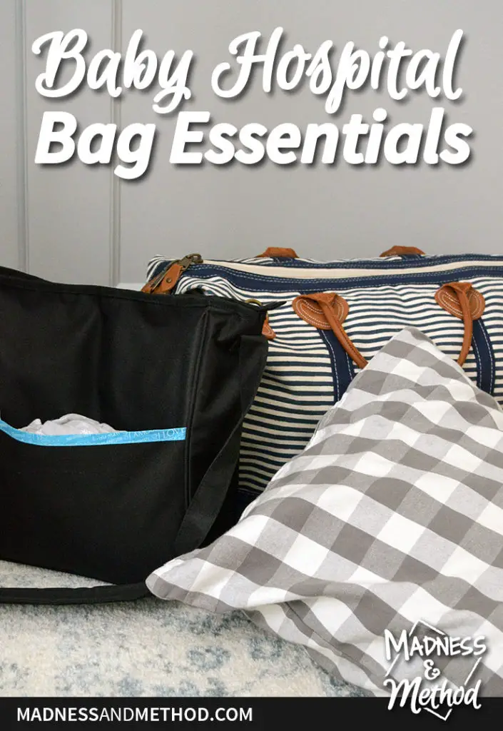 Baby Hospital Bag Essentials | Madness & Method