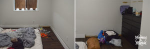 current state of master bedroom