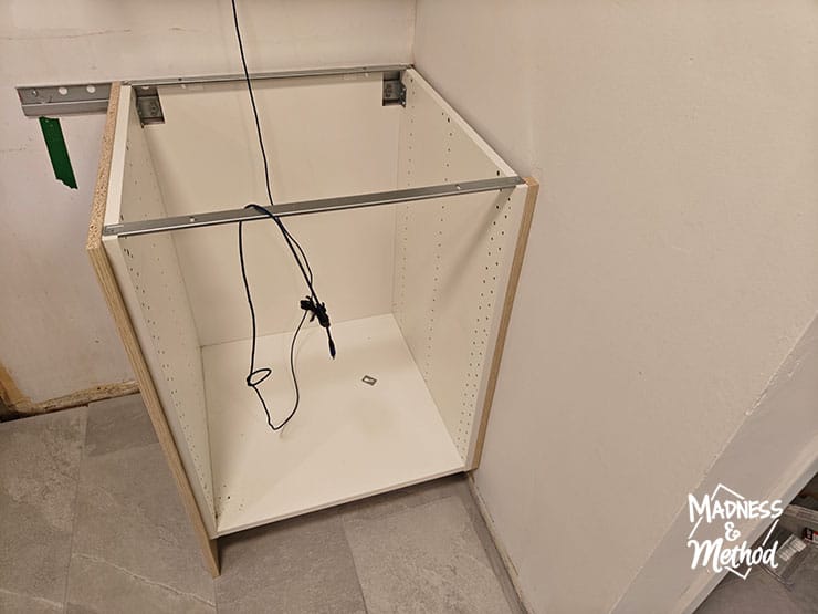 ikea base cabinet spacers