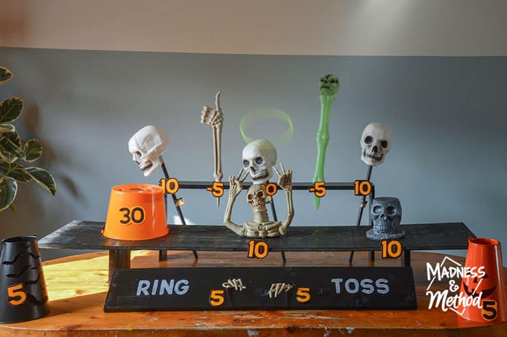 skeleton ring toss game