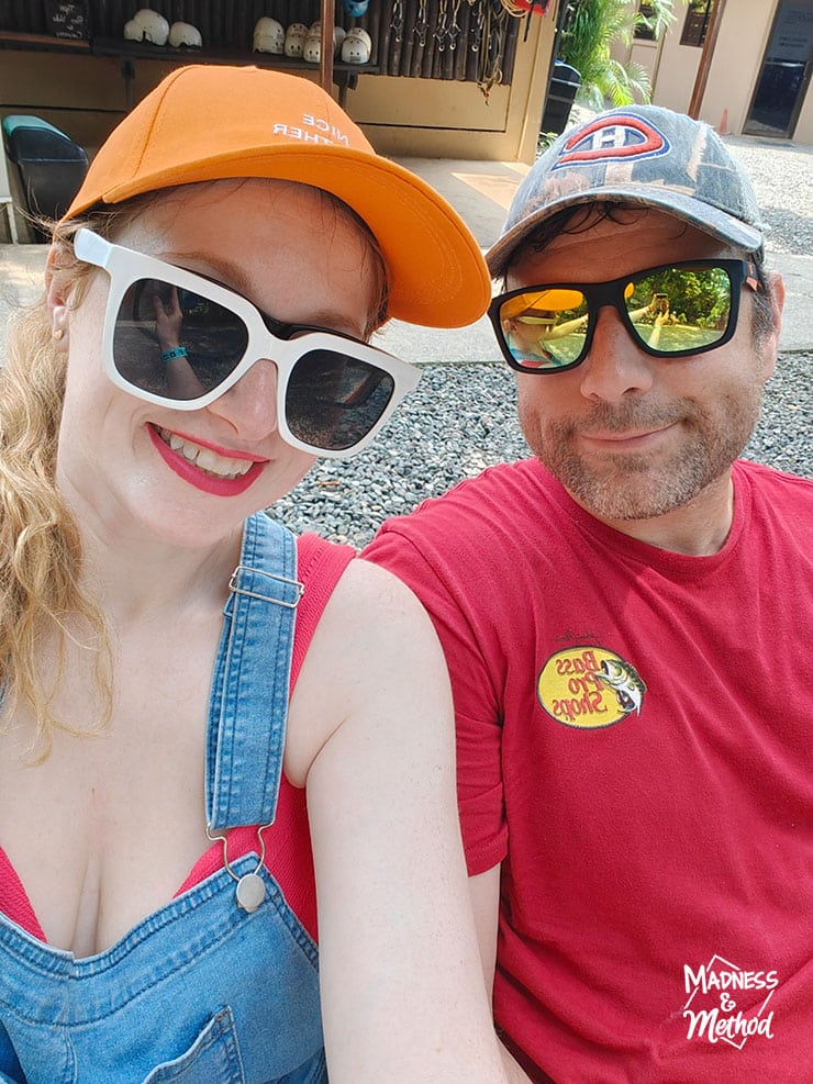 couple selfie on vacation