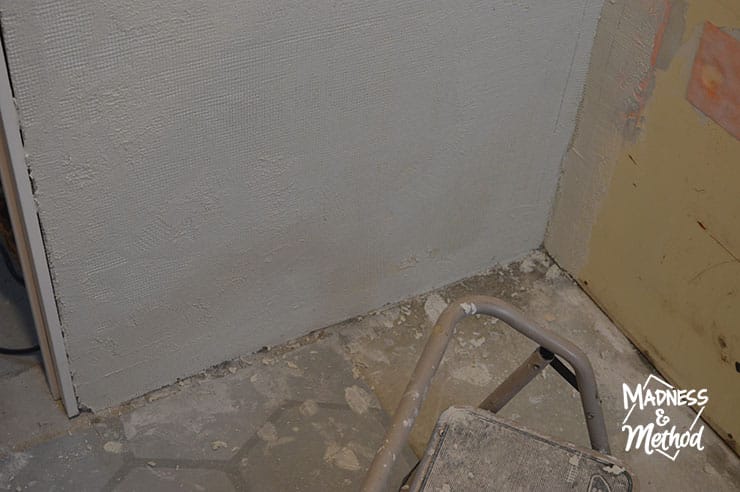 prepping walls for microcement
