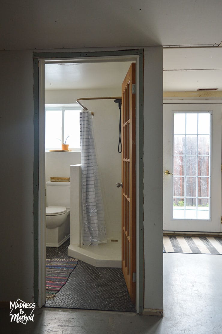 basement bathroom
