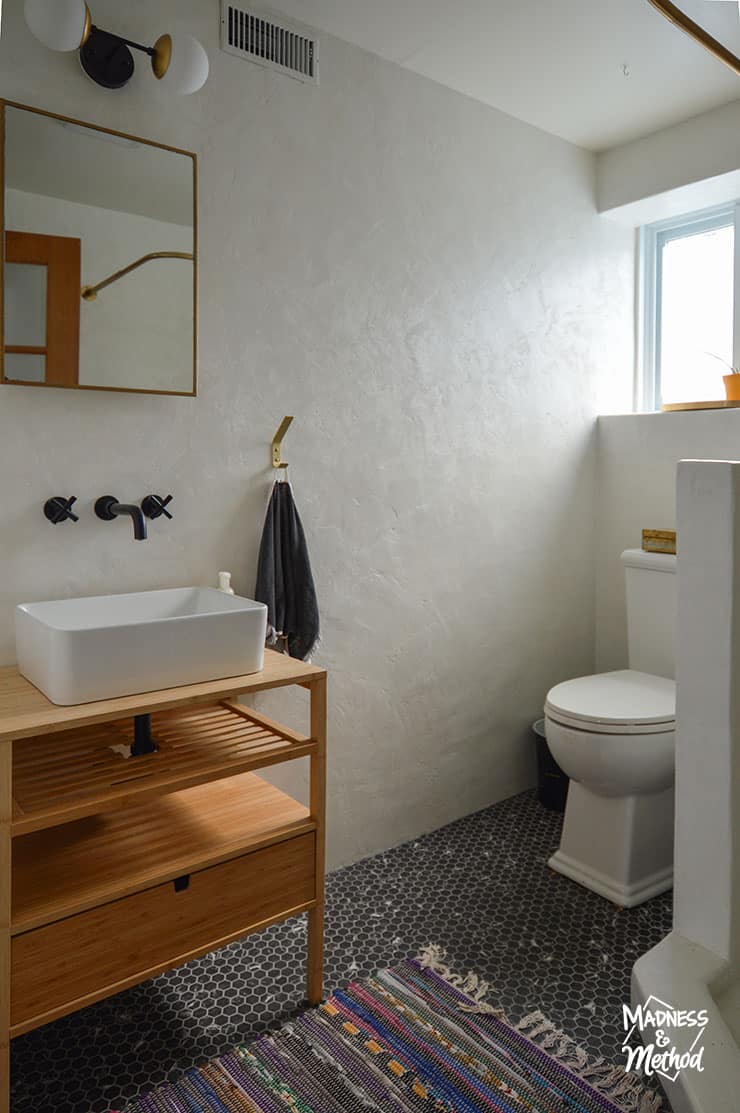 microcement bathroom