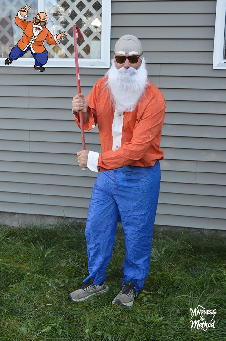 master roshi dragon ball costume